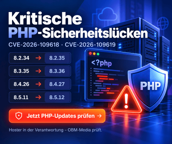 Wichtige Sicherheitsinformation: Kritische PHP-Sicherheitslücken