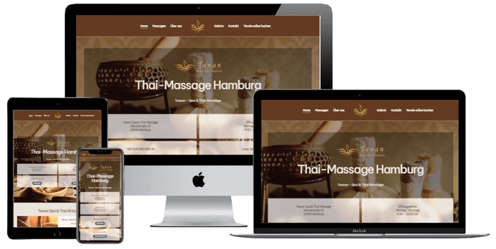 Referenz OBM-Media: Thaimassage Tawan Spa Hamburg