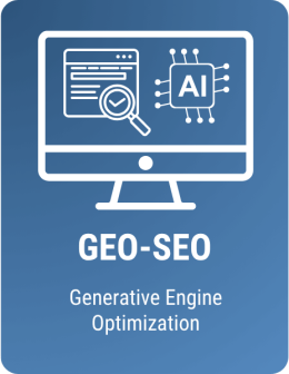 Grafik symb olisiert GEO-SEO