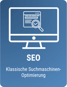 Grafik symbolisiert SEO
